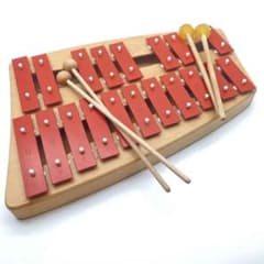ドイツ SONOR （ゾノア）2段 グロッケン（鉄琴） NG 30 マレット2種