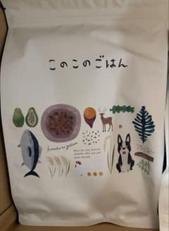 このこのごはん ドライフードのサムネイル
