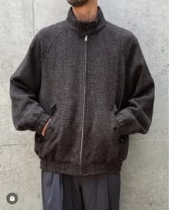 サイズ5】ALPACA WOOL SILK TWEED ZIP BLOUSON - メルカリ