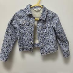 Thumbnail of H&M デニムジャケット 花柄 フラワー柄