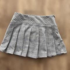 ZARA チェック柄 プリーツスカート 122cmのサムネイル