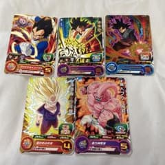 美品・裏面あり】SDBH UR CP 5枚セット ゴクウブラック 孫悟飯 他