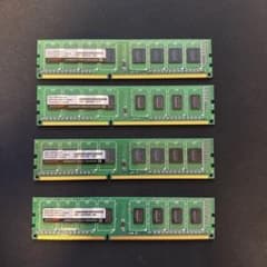 くまどう様専用　DDR3 4gb4枚16gb 動作確認済みのサムネイル