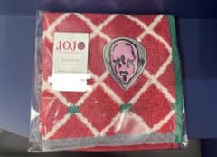 JOJO 황금의 바람 킹·크림슨 다이아무늬 타월 약 25×25 cm