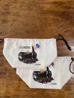 京都鉄道博物館　巾着袋　2枚セットのサムネイル