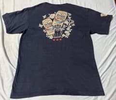 【オリオンビール】 Tシャツ 濃紺　M〜Lのサムネイル
