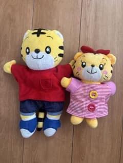 しまじろう みみりん パペット ぬいぐるみ 2体セットのサムネイル