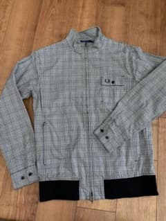 Fred Perry チェック ジップアップ シャツジャケット L イタリア製 FRED PERRY - FRED PERRY フレッドペリー ジップアップジャケット