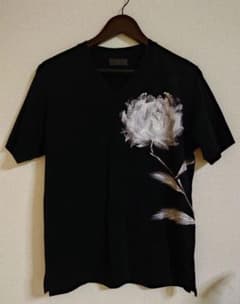 Y's for men 手書き花デザインTシャツ　00sのサムネイル