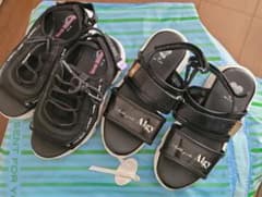 中古品★22.0★サンダル2足セットのサムネイル