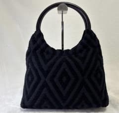 【超激レア×美品】Giorgio Armani ハンドバッグ ベロアのサムネイル