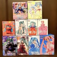 初音ミク ラスカル/レイニーダンス/Punk//ゲーム/シャアザク/桜　等10体