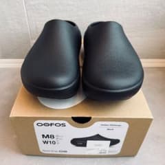 新品同様・試着のみ】OOFOS ブラック EU41 26cmリカバリーサンダル
