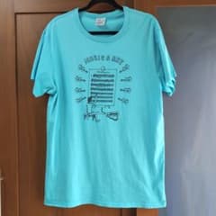 woodbury 水色 Tシャツ XL 音楽とアートのサムネイル