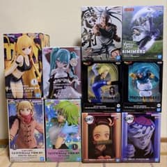 アニメ系フィギュア　まとめ売り　10個セット 新品未開封】フィギュアセット まとめ売り 17体 - メルカリ