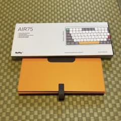 専用ケース付】NuPhy Air75 V1 青軸 US配列 キーボード - メルカリ