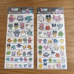 たまごっちパラダイス 4 size STICKER 2種セットのサムネイル