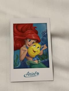 キャラポトレ　Disney アリエル フランダー 白雪姫　チェキ風カードのサムネイル