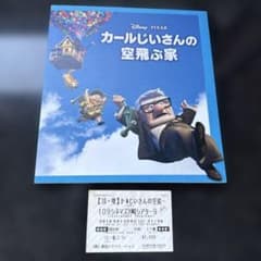 칼 할아버지의 비행 집 팜플렛과 당시 티켓