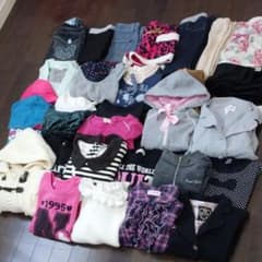 女の子洋服まとめ売り　アウター　メゾピアノ　120~130のサムネイル