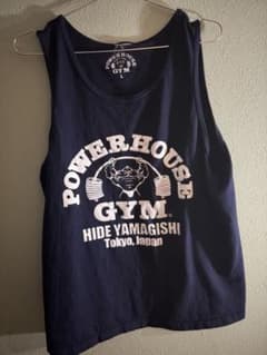 POWERHOUSE GYM タンクトップ L ネイビーのサムネイル