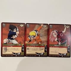 NARUTO ナルトカード 3枚セット 春野サクラ うずまきナルト うちは