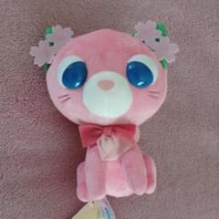 お姫様にゃんこサクラ　お茶猫ぬいぐるみ 　⭐ふんわりもっちり可愛いです⭐