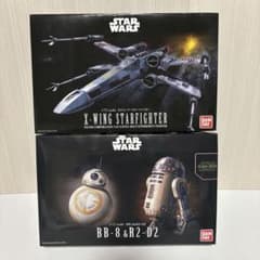 スターウォーズ Xウイング BB-8 R2-D2 プラモデル フィギュア セット