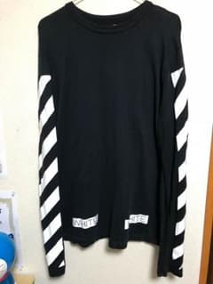 【値下げ】OFF-WHITE オフホワイト ロングTのサムネイル