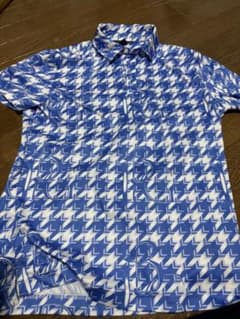 1PIU1UGUALE3 GOLF ポロシャツ 千鳥格子メッシュ IV 1PIU1UGUALE3 GOLF ポロシャツ 千鳥格子柄 - メルカリ