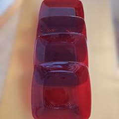 ファイヤーキング♡ロイヤルルビーチャームランチョンプレート4枚
