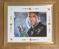 東京コミコン2025 額付き ニコラス・ケイジ直筆サイン入りポートレート