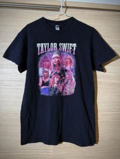 古着 Taylor Swift グラフィックTシャツ ブラックのサムネイル