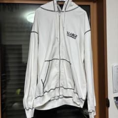 XLARGE ジップアップパーカー ホワイト Lのサムネイル
