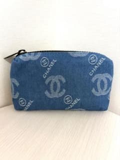 CHANEL シャネル デニムポーチ ノベルティ - メルカリ