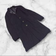 【ゼロエイトサーカス】（1/46）ジャカードコート アウター ストライプ ウール