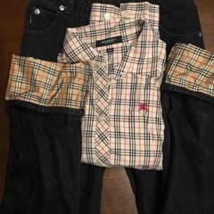 バーバリー140上下セットお買い得値下げ！のサムネイル