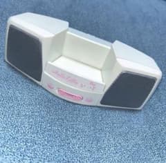 Limited-time offer! Rare Hello Kitty speaker stand for audio player (Heisei era)