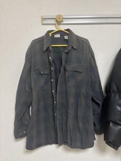 FIVE BROTHER 長袖ネルシャツ TALLMAN-XL ダークグレーのサムネイル