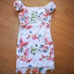 オフショルリボンドレスのサムネイル