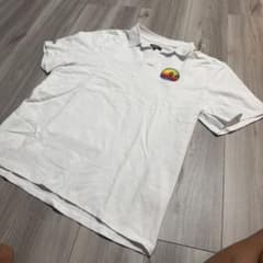 Malbon Golf ポロシャツ ホワイト 刺繍ロゴのサムネイル