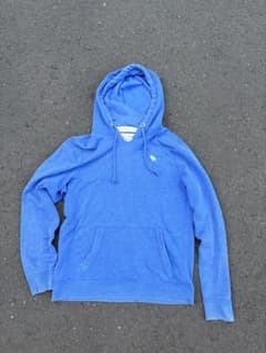 Abercrombie & Fitch パーカー 青 Mのサムネイル