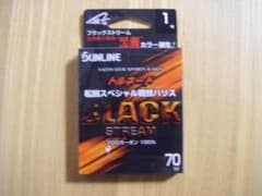 サンライン　ブラックストリーム黒潮　1号-70m　フロロ100％のサムネイル