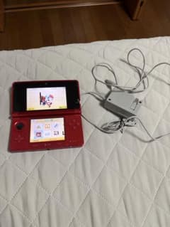Nintendo 3DS 本体 レッド充電器つきのサムネイル