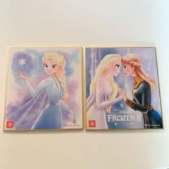 ディズニー 色紙Art アナと雪の女王 エルサ 2枚セットのサムネイル