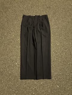 70s80sスラックス ウール ヴィンテージ 検索 ギャバジン レーヨン