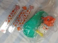 サトちゃんの置物と物差し3点のサムネイル