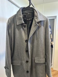 ZIP FIVE グレー チェスターコート Mサイズのサムネイル