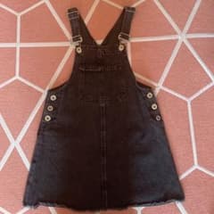 美品♡ZARAkids デニム サロペット ジャンパースカートのサムネイル