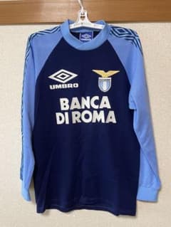 UMBRO ラツィオ 長袖 ユニフォーム L BANCA DI ROMAのサムネイル